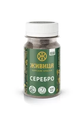 Краска патина для дерева Серебро 0,1 л Краска патина для дерева Серебро 0,1 л