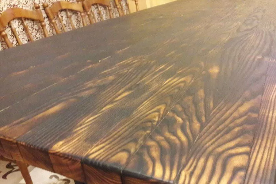 Чем покрыть древесину после обжига