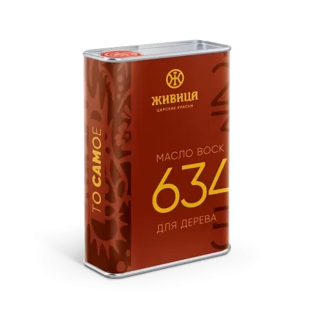 634 Масло Воск для дерева Традиционное 1л