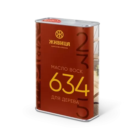 634 Масло Воск для дерева Традиционное 1л