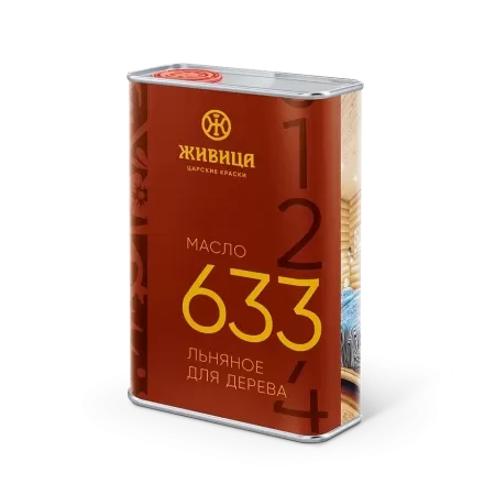 633 Масло Льняное для дерева Традиционное 1л
