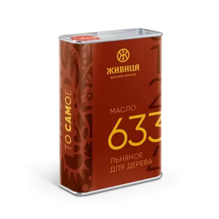 633 Масло Льняное для дерева Традиционное 1л