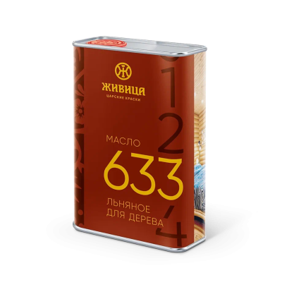 633 Масло Льняное для дерева Традиционное 1л