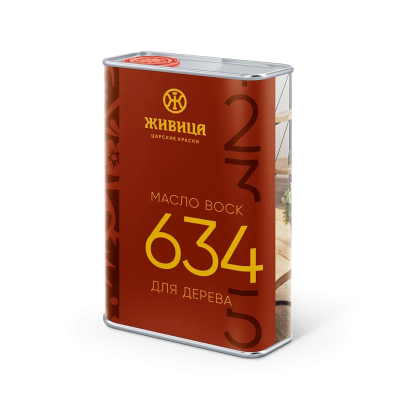 634 Масло Воск для дерева Традиционное 1л