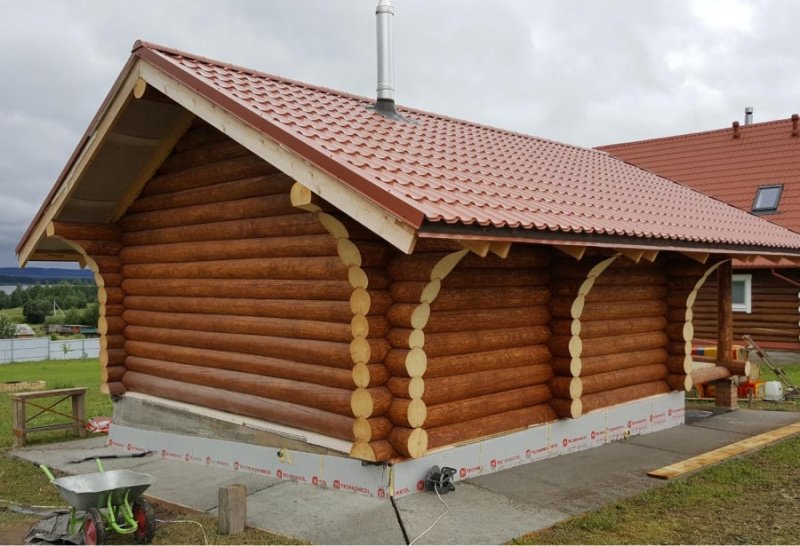 Как построить баню из дерева своими руками