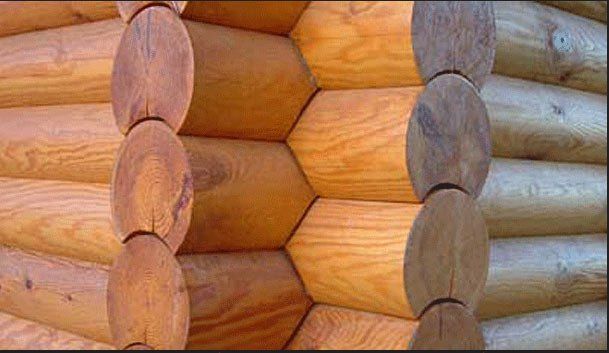 Оцилиндрованное бревно