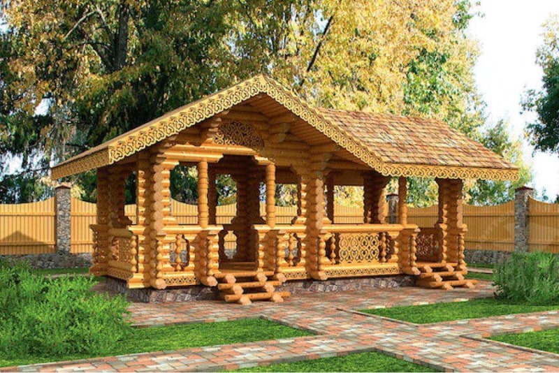 Строительство из березы