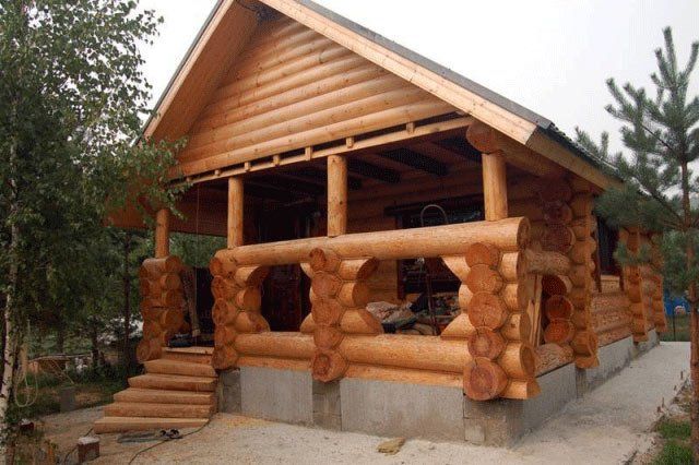 Строительство из дуба