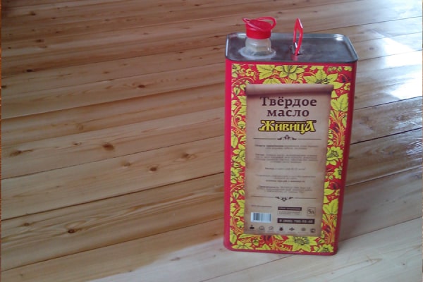 Твердое масло с воском «Живица»