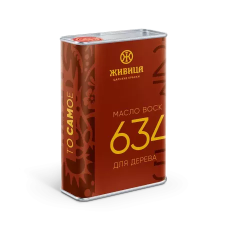634 Масло Воск для дерева Традиционное 1л