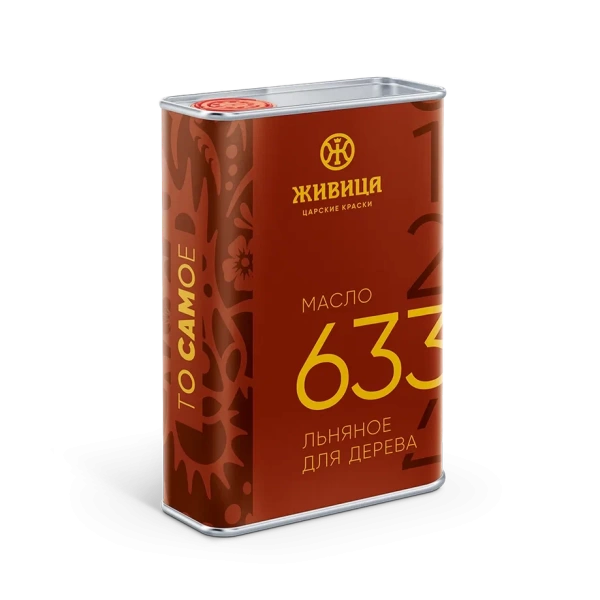 633 Масло Льняное для дерева Традиционное 1л
