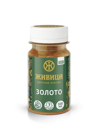 Краска патина для дерева Золото 0,1 л