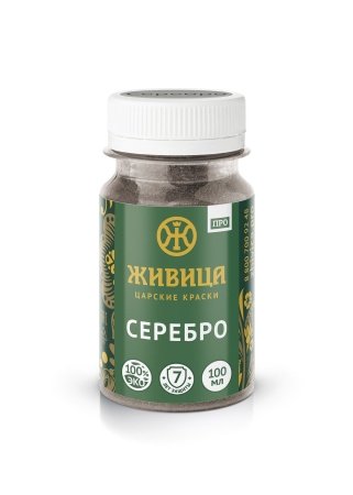Краска патина для дерева Серебро 0,1 л